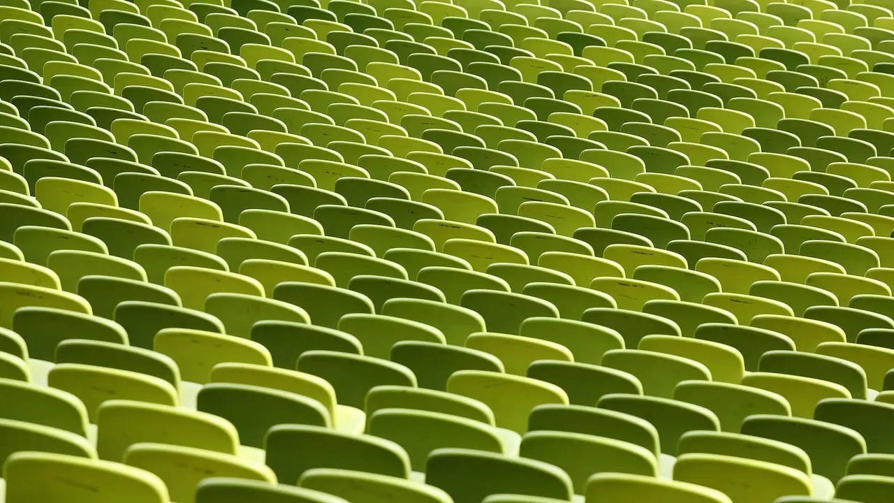 A Olympic stadium, general view