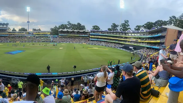 The Wanderers Stadium in Johannesburg