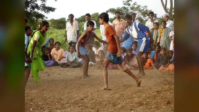 A kabaddi, general view