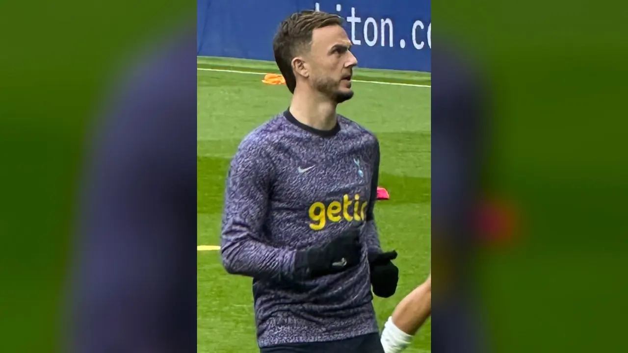 Tottenham midfielder James Maddison