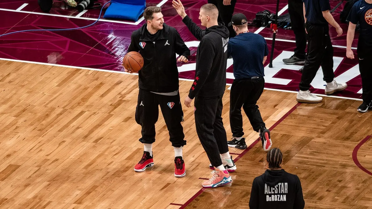 Luka Doncic: Luka Doncic and Nikola Jokic