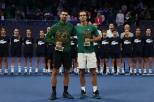 Novak Djokovic Athens Open 2025 title celebration